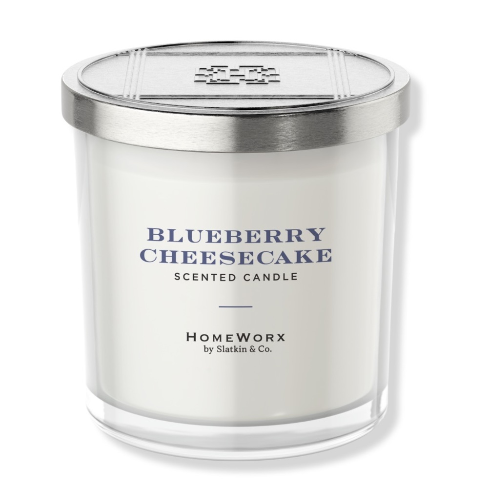 HomeWorx Blueberry Cheesecake 3-Wick Scented Candle